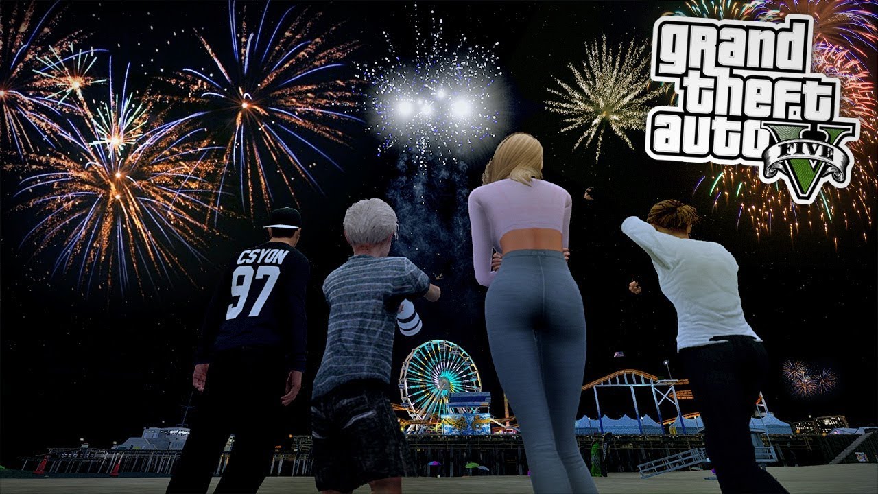 WIR MACHEN EIN FEUERWERK! 😱 - GTA 5 Real Life Mod