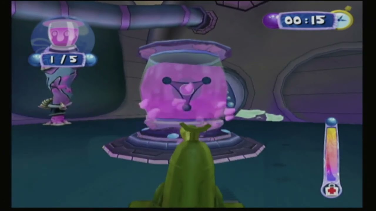 SpongeBob's Atlantis SquarePantis (Wii) Level 13 (SpongeBob's Director's Commentary)