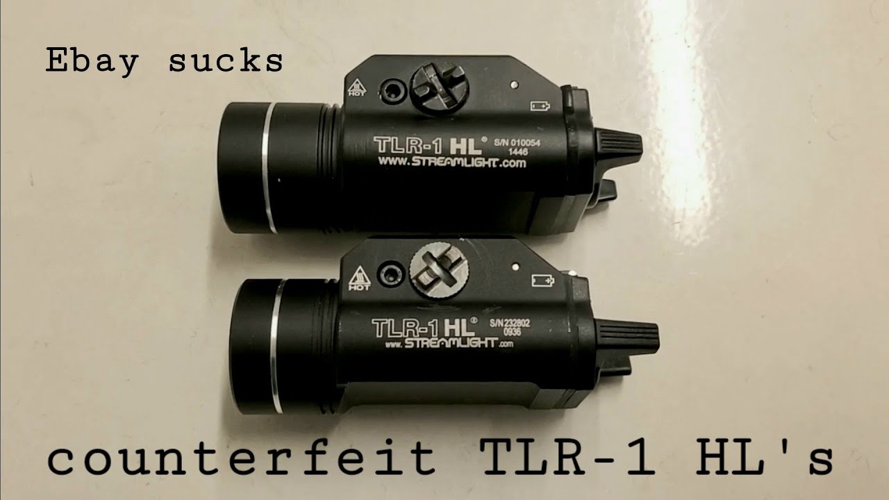 Fake Ebay Streamlight Tlr1-hl's