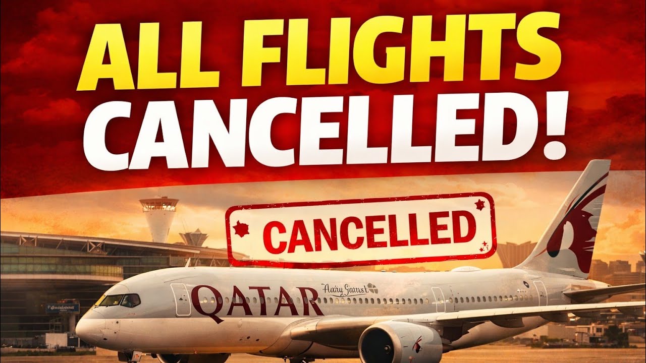 All Qatar Airways Flights Suddenly Cancelled &mdash; What Really Happened?