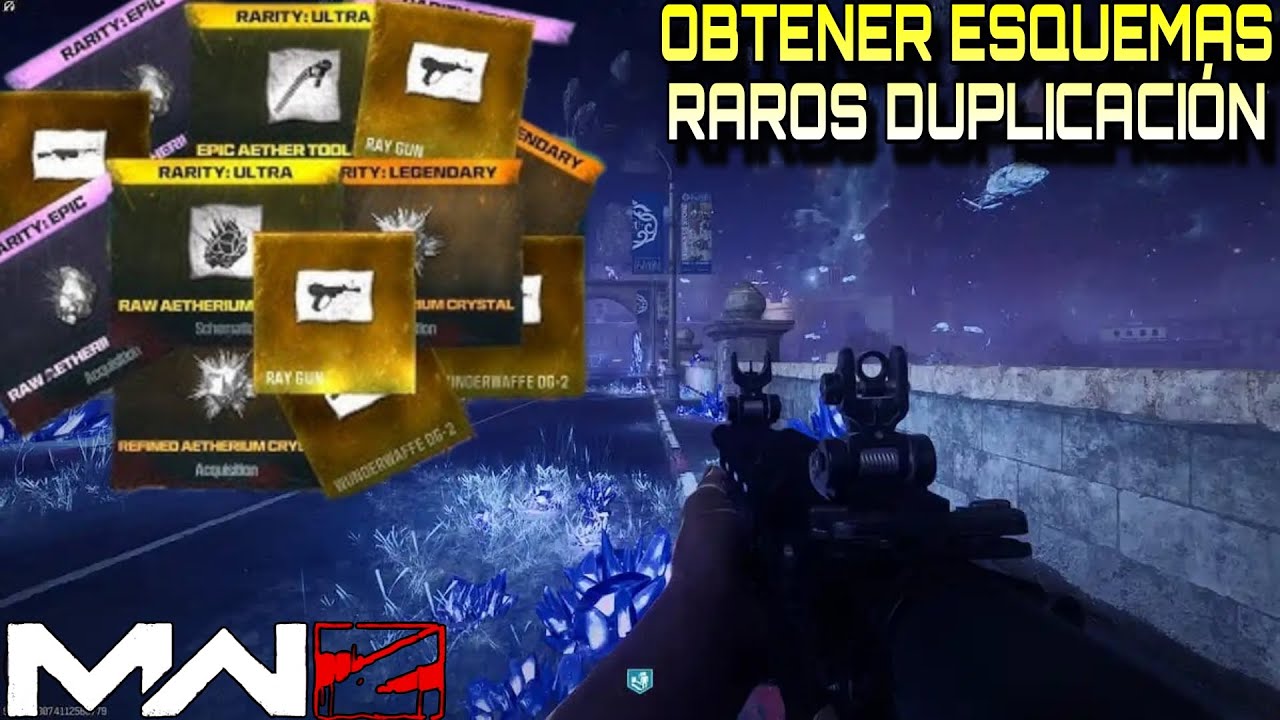 GLITCH ACTUALIZADO DUPLICACIÓN PARA OBTENER ESQUEMAS RAROS y armas RARAS RÁPIDAMENTE (MW3 Zombies)