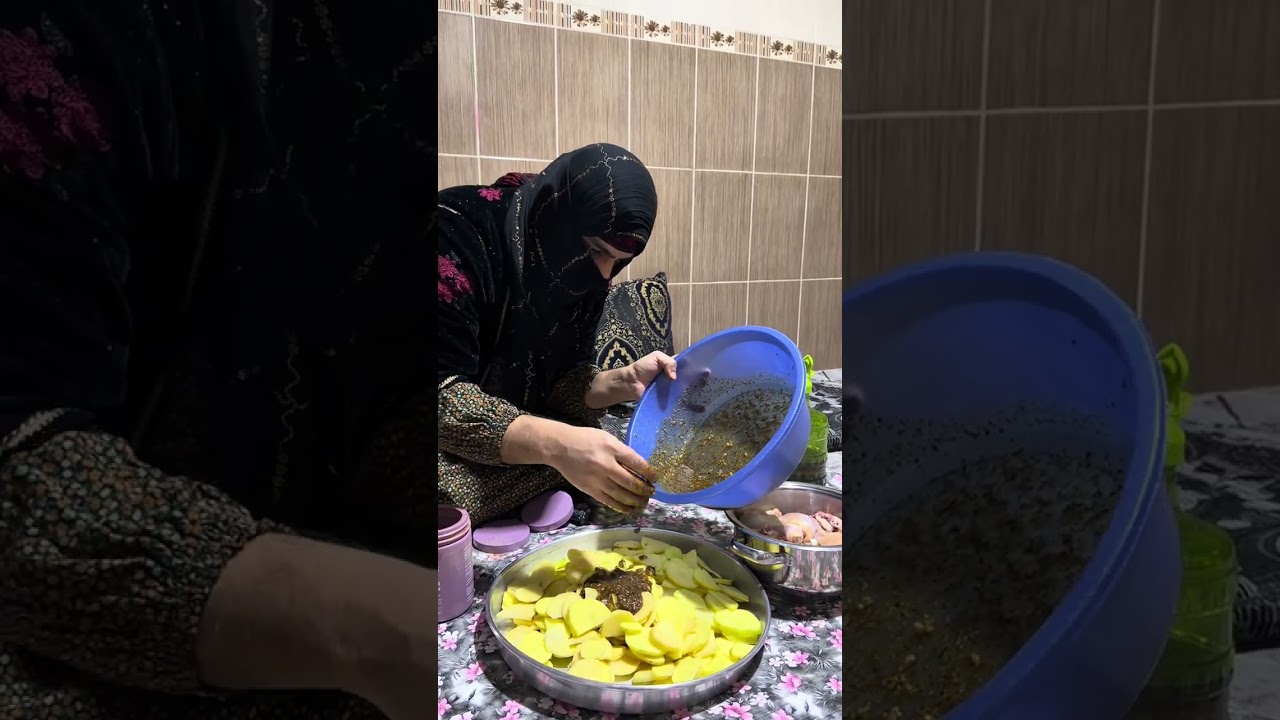 النسوان طول شهر رمضان هيك حالتهن😅