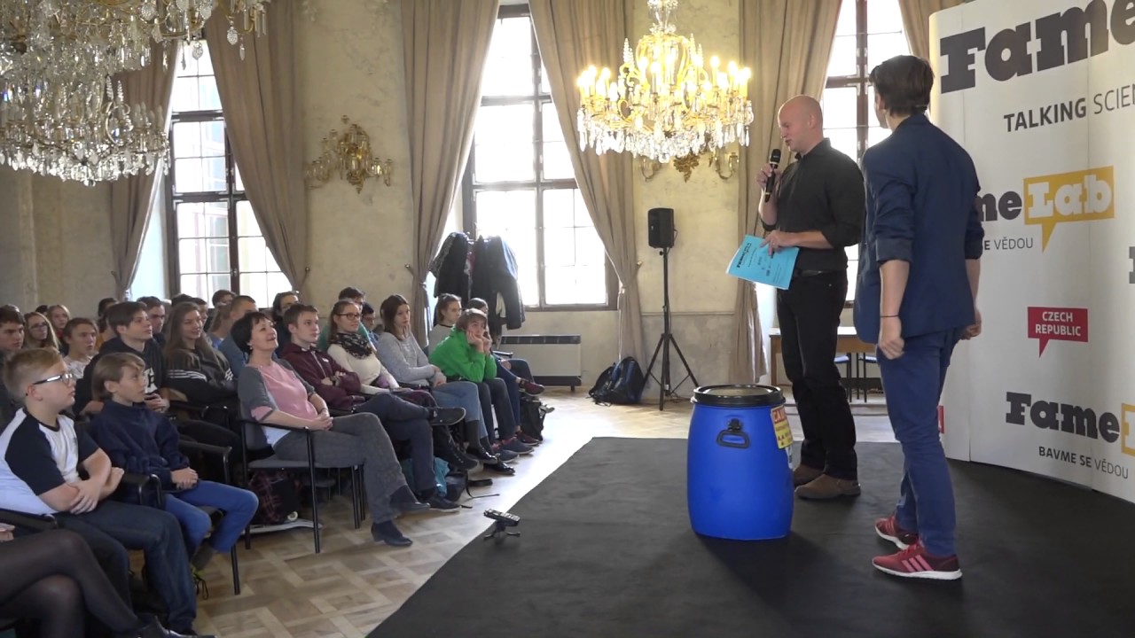 FameLab 2016 &ndash; International echoes in Prague (TVT2016 CGP 4.11.2016)
