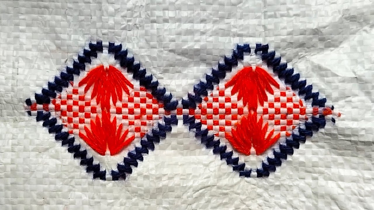 Bori per bena ki design kaise banaye 👌☺️. bahut hi asan aur sundar bena ki design. #diy  #viral 