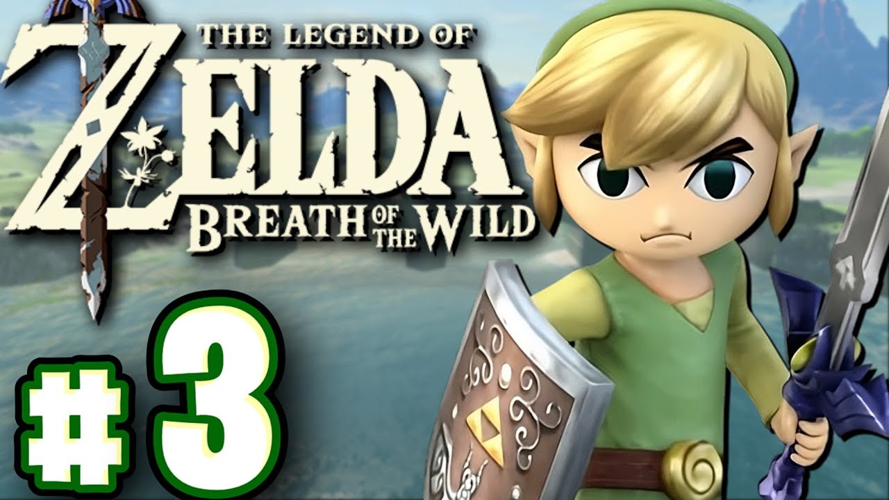 The Legend of Zelda: Breath of the Wild #3 w/ Link - Shiruetto Plush Gameplays