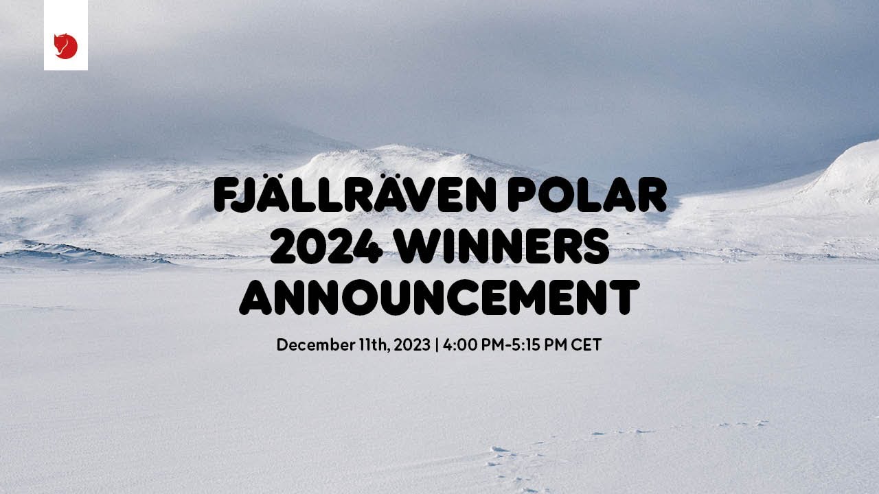 Fjällräven Polar 2024 Winner Announcement | Fjällräven