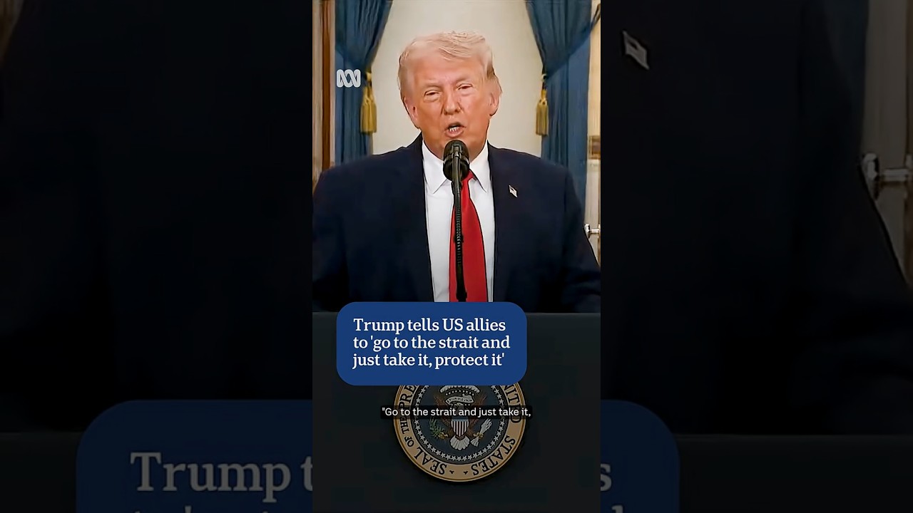 Trump tells US allies to 'go to the strait and just take it, protect it' | ABC NEWS