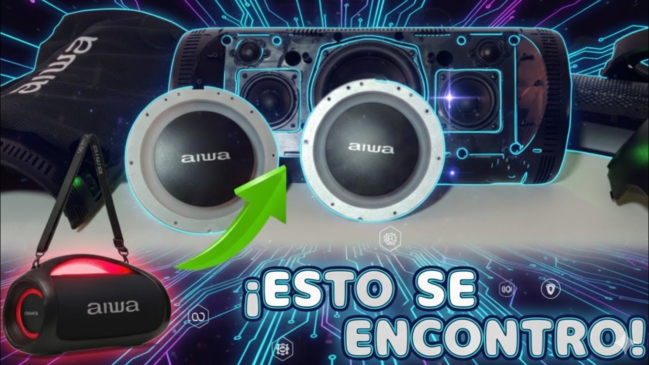 AIWA-AWS544BT- desmontaje(teardown) completo! 