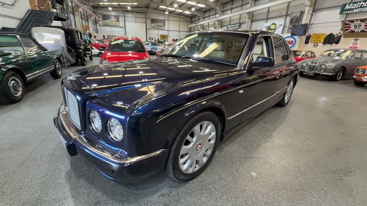 BENTLEY ARNAGE R AUTO 2004 | MATHEWSONS CLASSIC CARS | АУКЦИОН: 12, 13 и 14 НОЯБРЯ 2025 ГОДА
