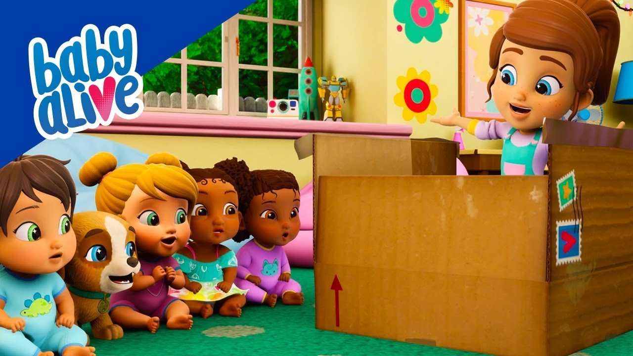 Baby Alive auf Deutsch 📦 Die Geheimnisvolle Schachtel! 📦 Video für Kinder 💕