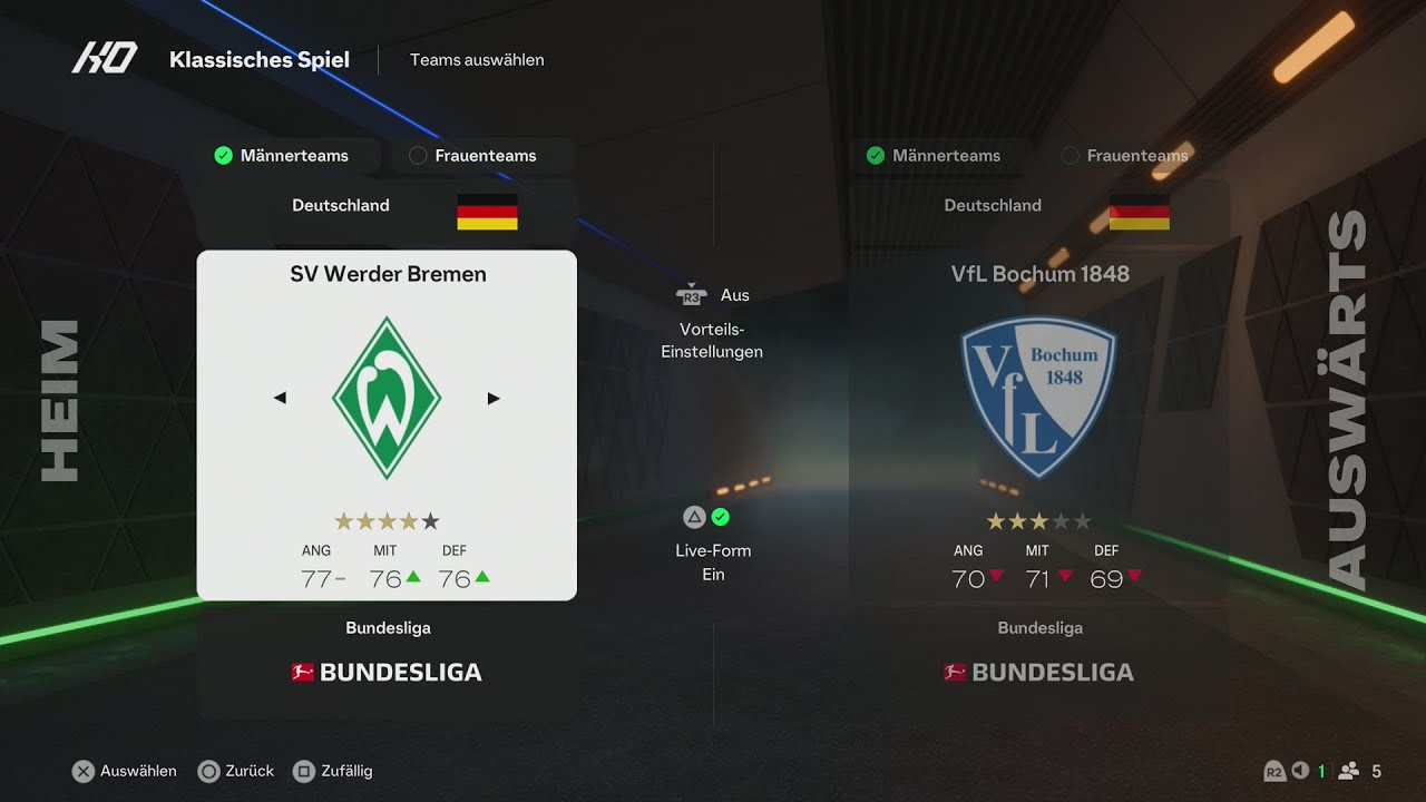 FC 25#030 30.Spieltag 24/25 SV Werder Bremen gegen VFL Bochum 19.04.25 