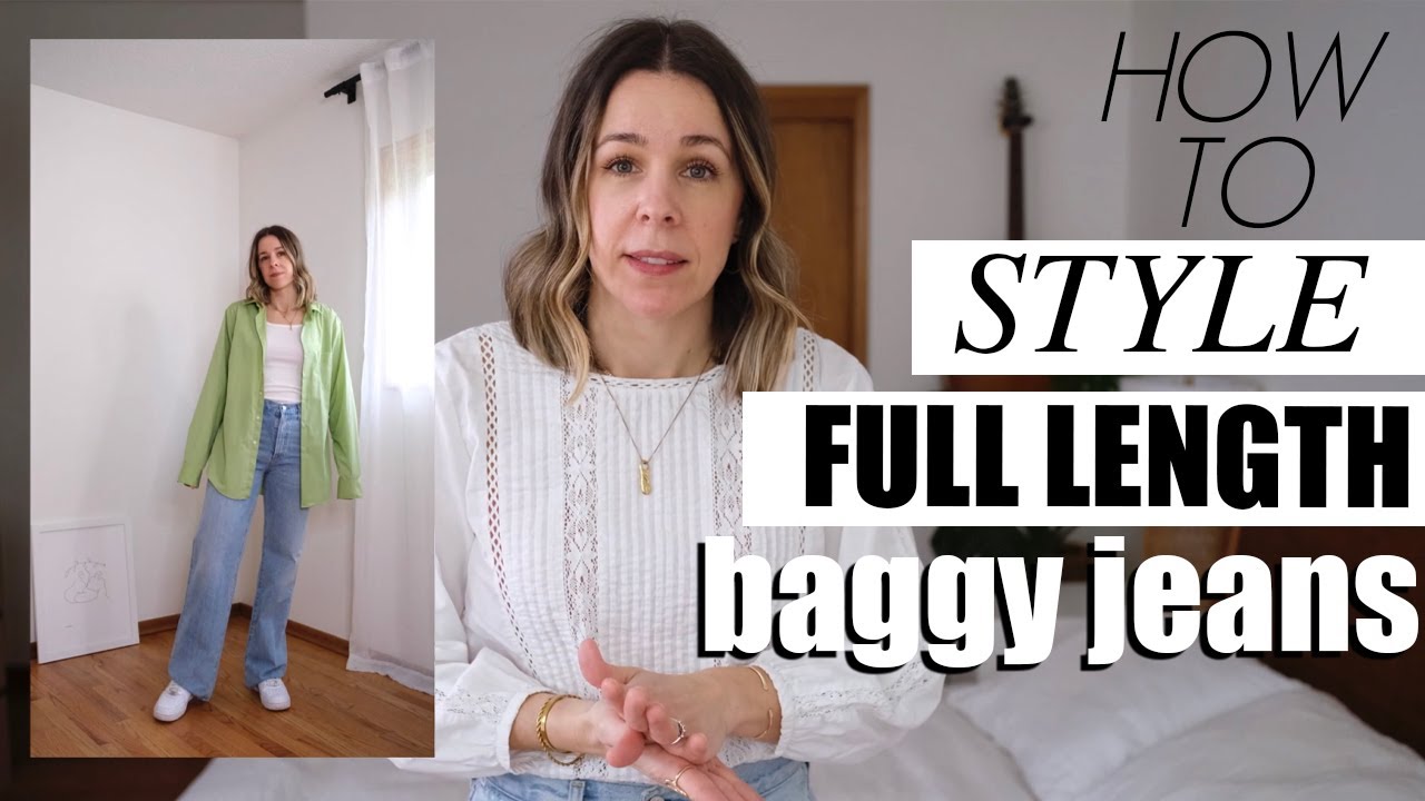 How to Style Full Length Baggy Jeans