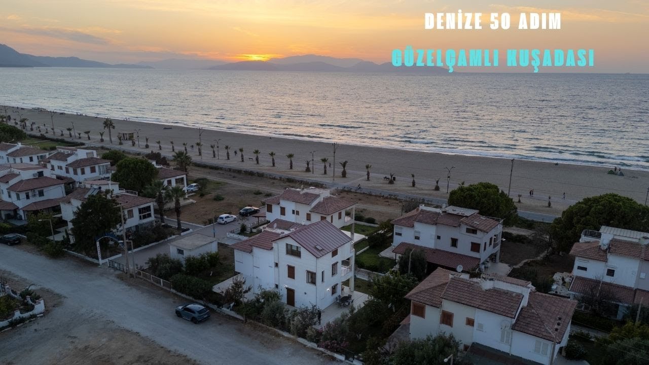 Kuşadası Güzelçamlı'da Denize 50 Adım Muazzam Konumda Satılık Yazlık #235