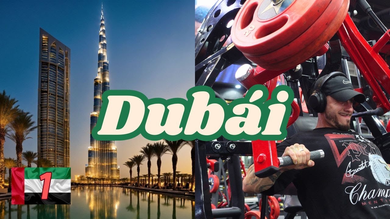EL MEJOR GYM DEL MUNDO| DUBÁI 🇦🇪 | Día 1.