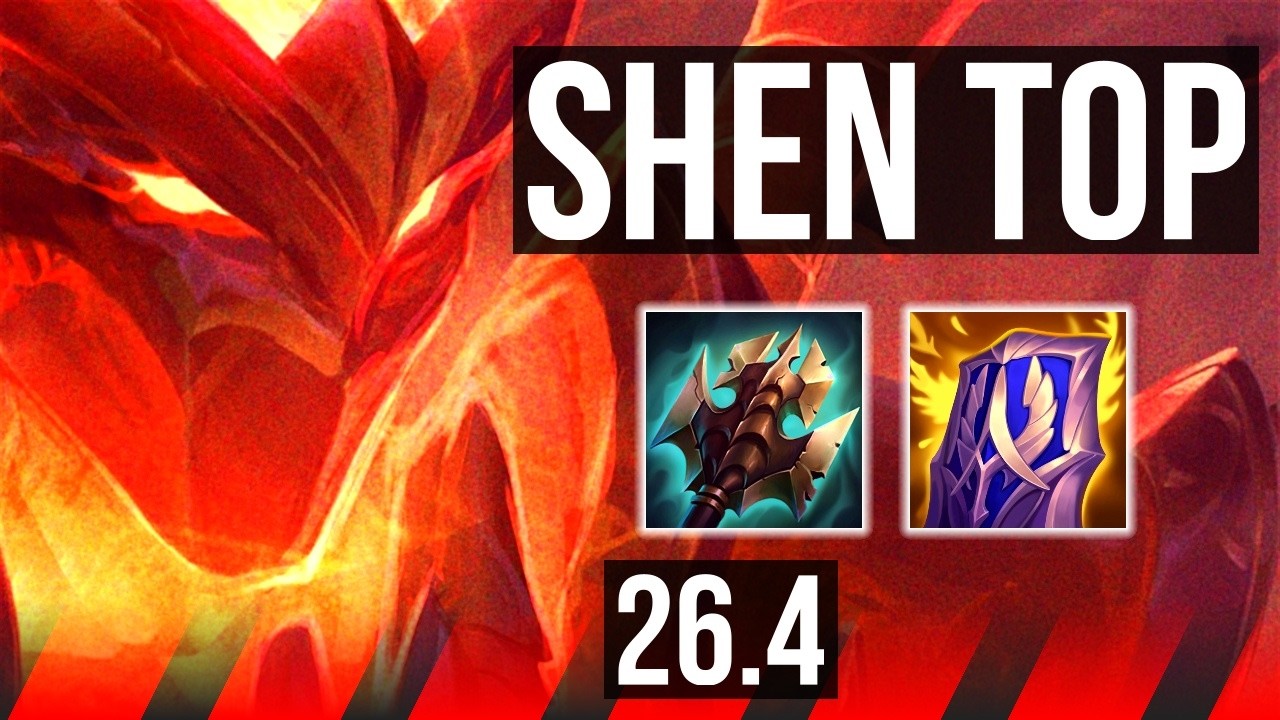 SHEN vs ZAAHEN (TOP) | 33K damage | EUW Master | 26.4