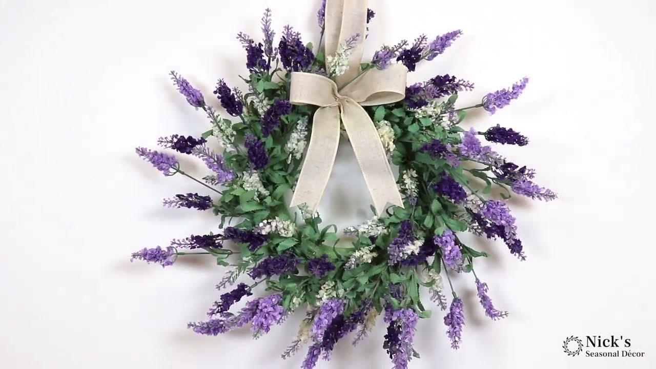 Turn Dollar Store Lavender into a STUNNING Wreath!