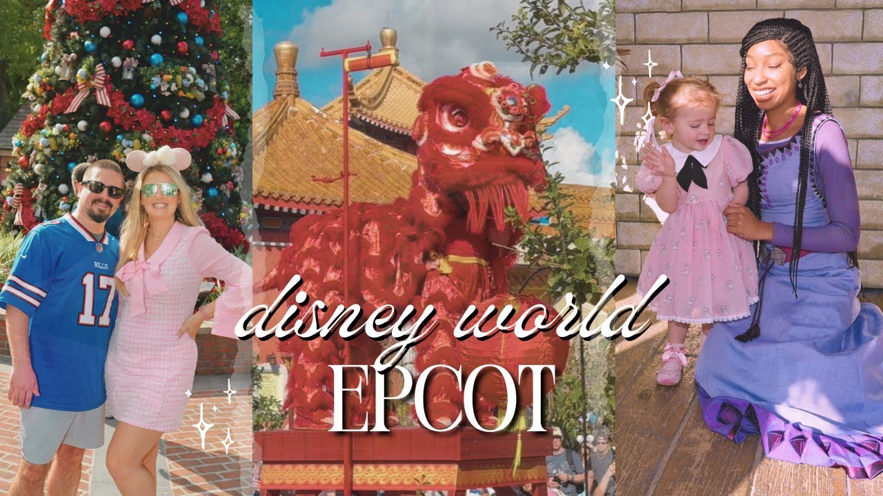 Делаем то, чего никогда раньше не делали в EPCOT! «Голоса Свободы», шоу «Китайский лев» и Аша! ⭐️