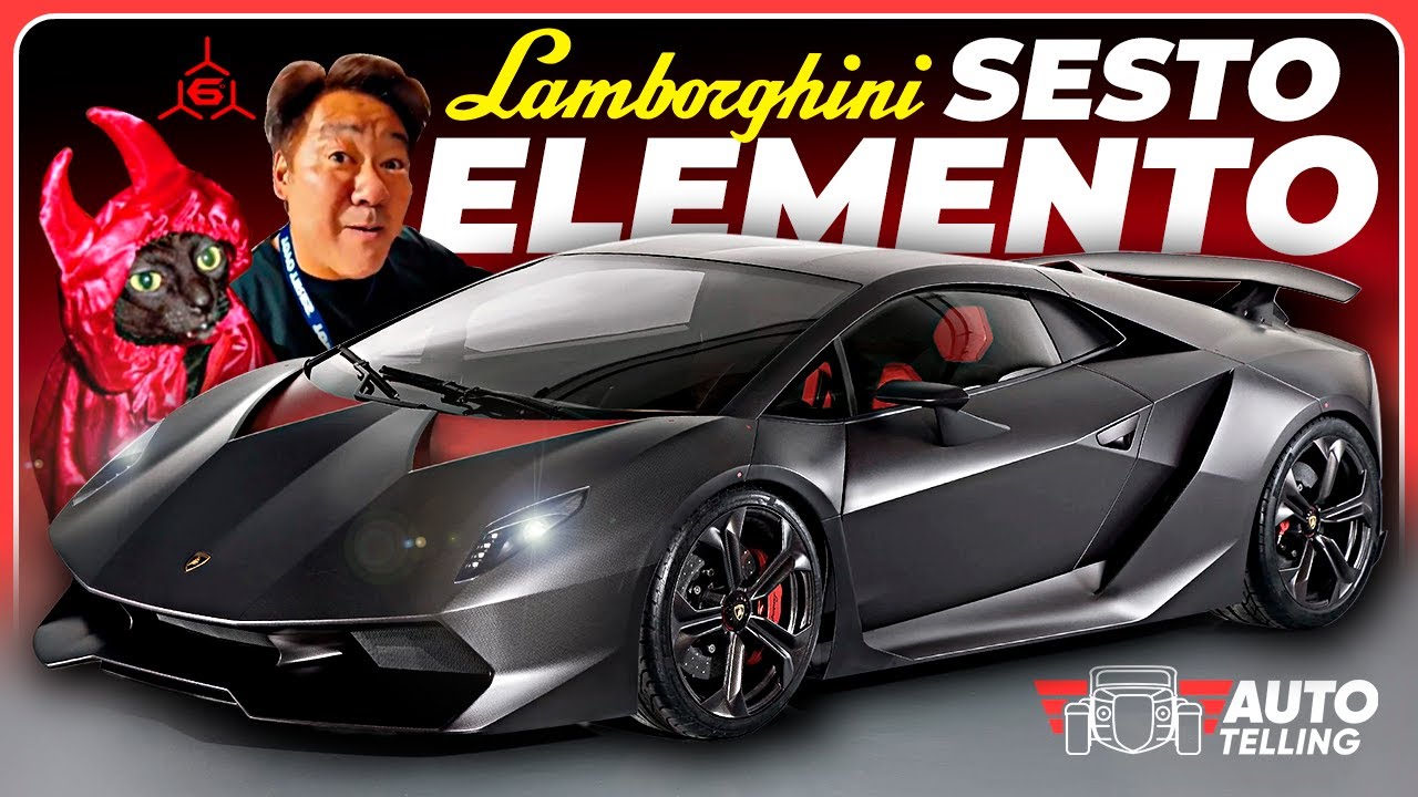 Lamborghini SESTO ELEMENTO: Fibra de Carbono forjada em TUDO | EP 042