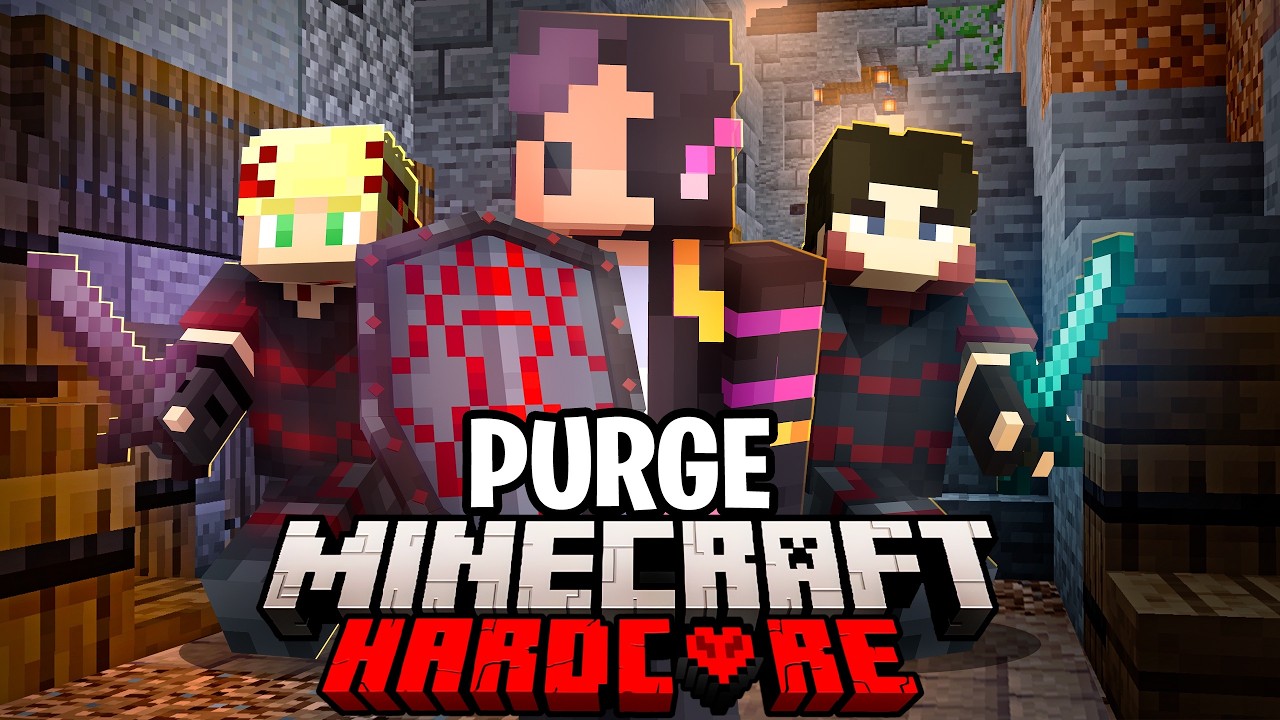 100 Players Simulate a MEDIEVAL PURGE in Minecraft...