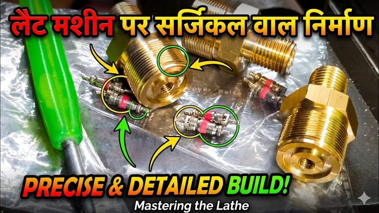 #surgical wall #manufacture👉 by Indian lathe machin