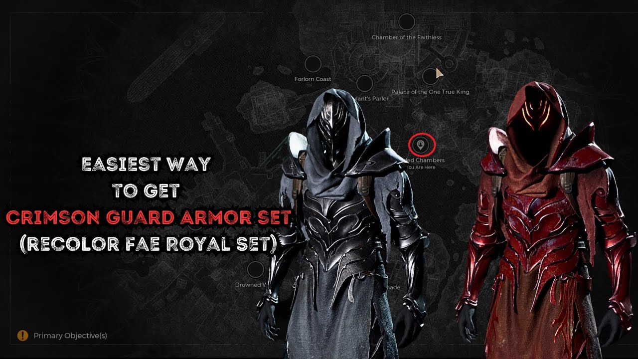 Remnant 2 - Easiest Way to Get Crimson Guard Armor Set | Red Prince Armor