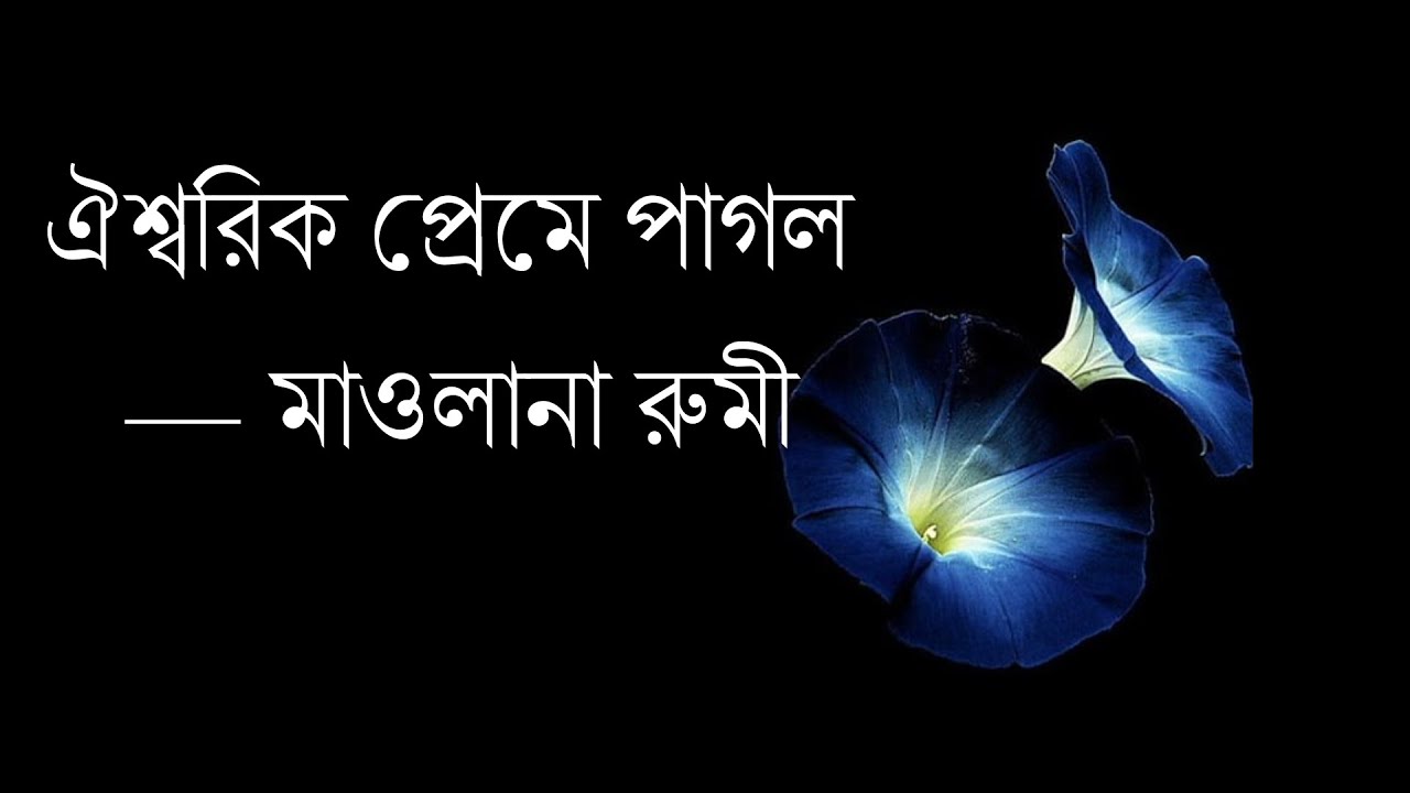 ঐশ্বরিক প্রেমে পাগল — মাওলানা রুমী