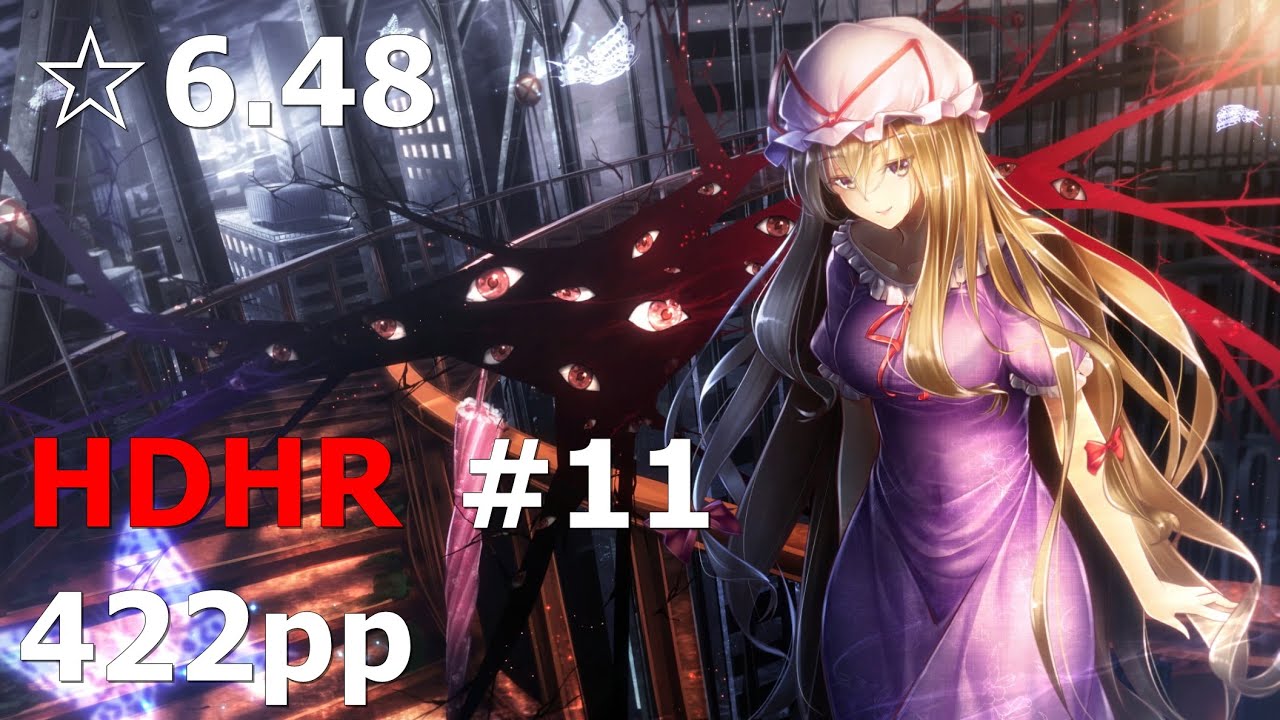 osu! MISATO - Necro Fantasia [Lunatic] HDHRFC #11