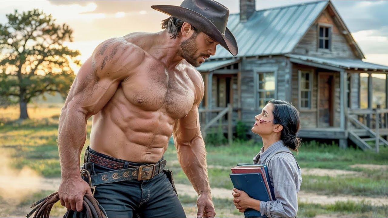 « J’ai besoin d’une femme et tu as besoin de fils forts », déclara le cow-boy géant au prof seul.