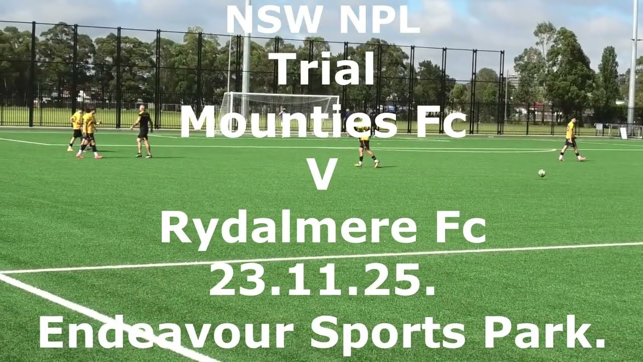 Mounties V Rydalmere U-16 Trial 23 11 25