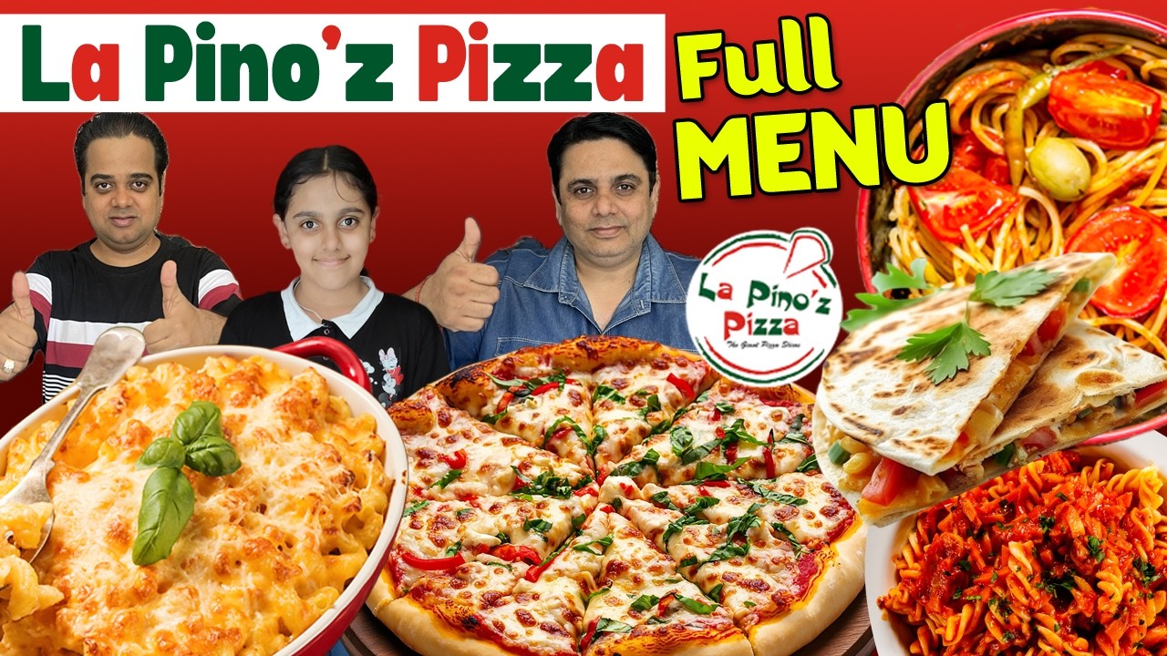 La Pino’z Pizza Full Menu Review Delhi | LaPino’z Pizza Review New Delhi | Paneer Pizza Garlic Bread