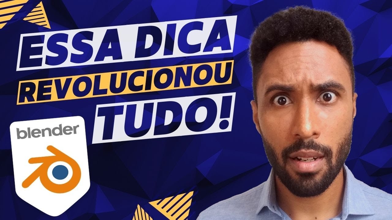 😲Blender MAIS FÁCIL DE USAR com 5 DICAS Simples!! - Como customizar o Blender