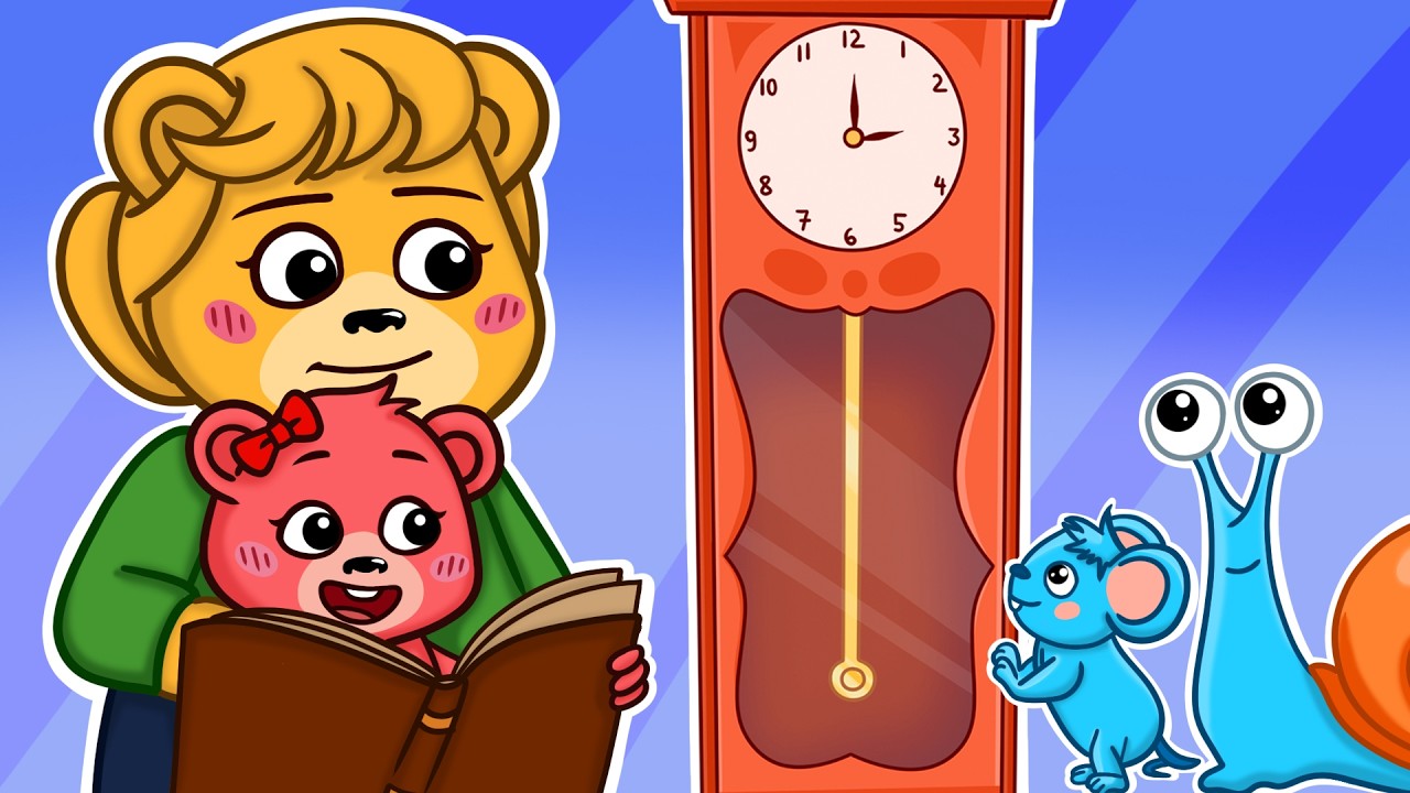 Who’s Next on the Clock? Duck, Snail, or Hippo? | Nursery Rhymes & Kids Songs | Animal Time