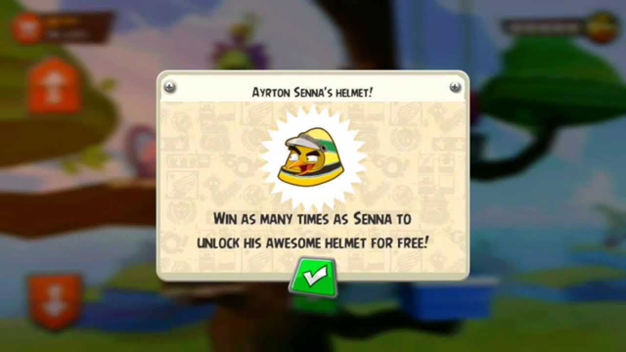 Ayrton Senna Takes the Wheel! Angry Birds GO!(#1)