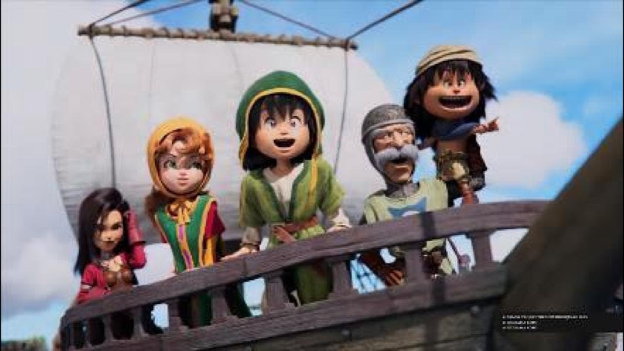 Dragon Quest VII Reimagined Opening Cinematic (PS5)