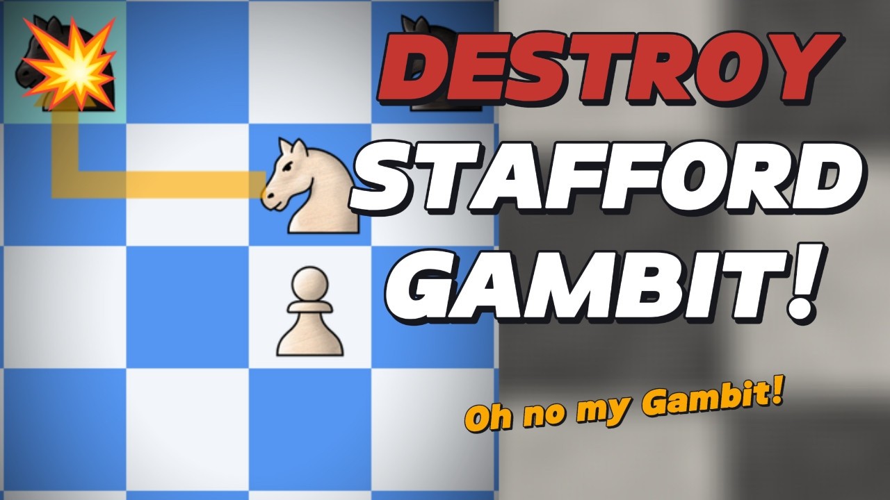 How to Beat the Stafford Gambit EVERY TIME in One Line