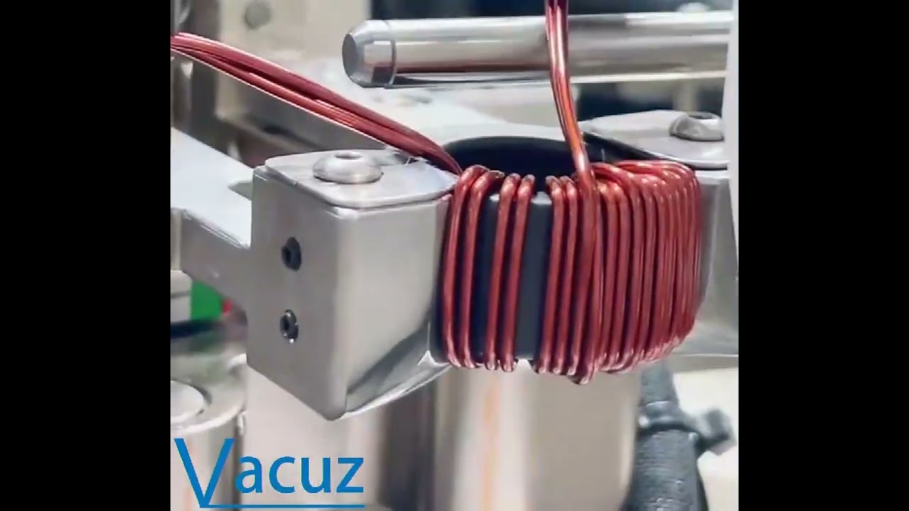 Dual Core 2 Wires Automatic Common Mode Toroidal Inductor Core Crochet Hook Winding Machine Price