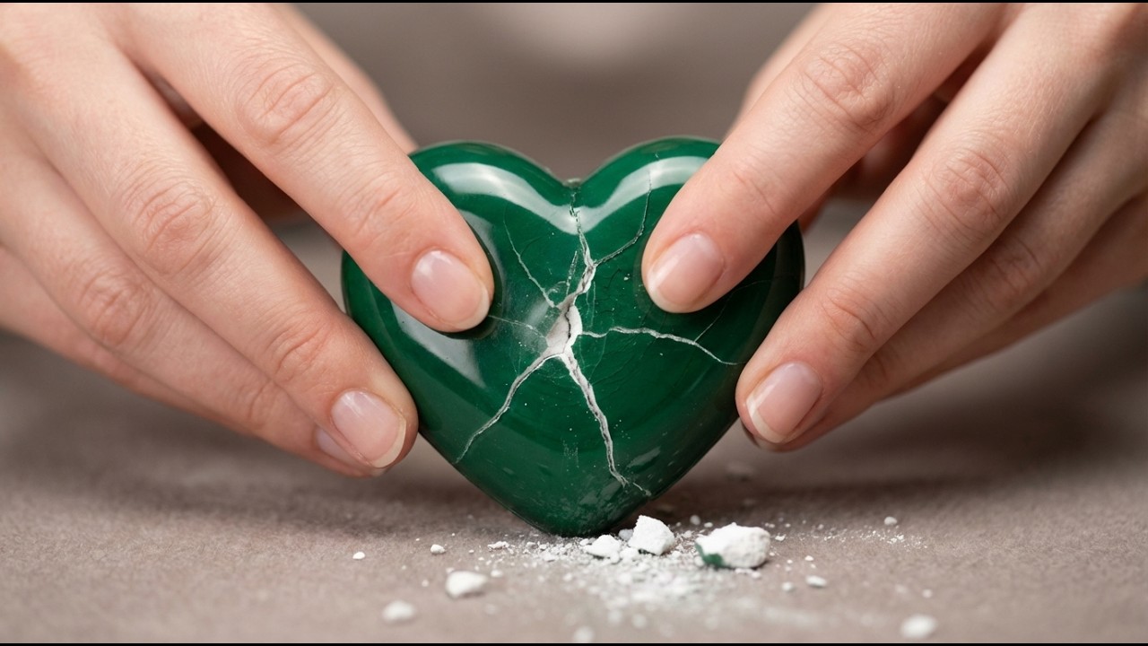 Breaking a Perfect Heart… So Satisfying 💔 #asmr #heart #viral #relaxing