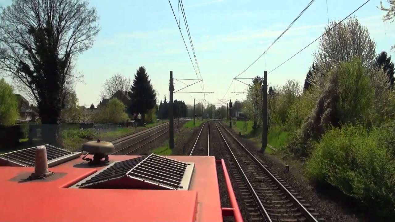 [HD] Befahren des Gegengleises mit Signal Zs 6 (Gegengleisanzeiger)