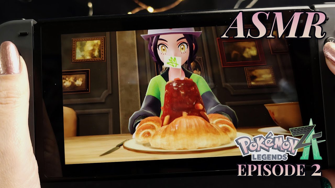 [ASMR] Pokémon Legends ZA  ✨ Ep 2 ✨ Whispered Gameplay + Soft Controller Sounds