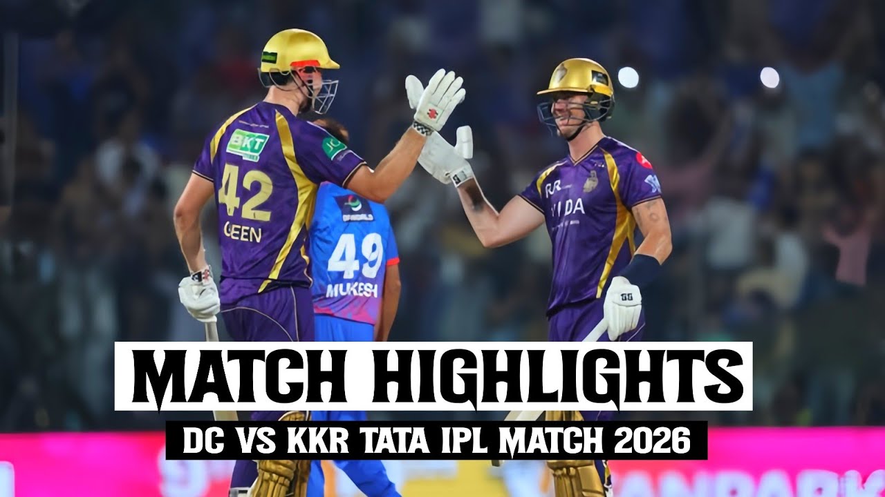 DC 🆚 KKR IPL 51th Match Highlights 2026 || KKR vs DC Full Match Highlights IPL 2026 || DC vs KKR