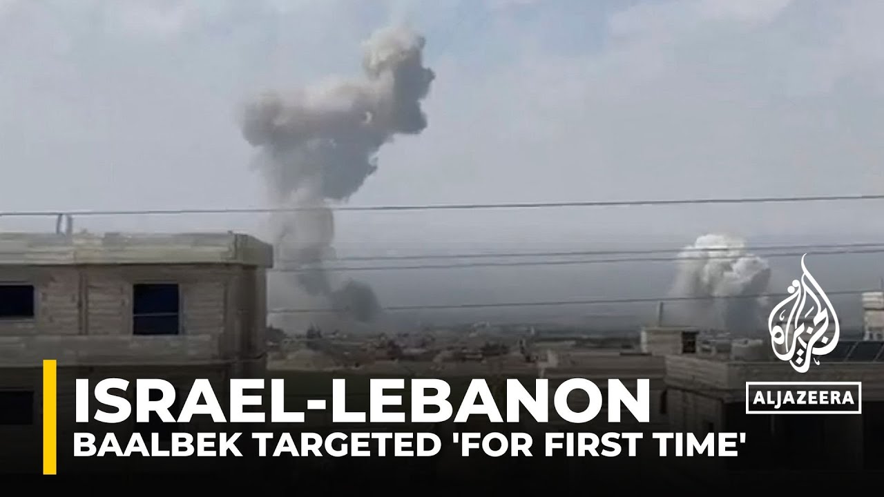 Israeli strikes target Lebanon&rsquo;s Baalbek for first time since Gaza war