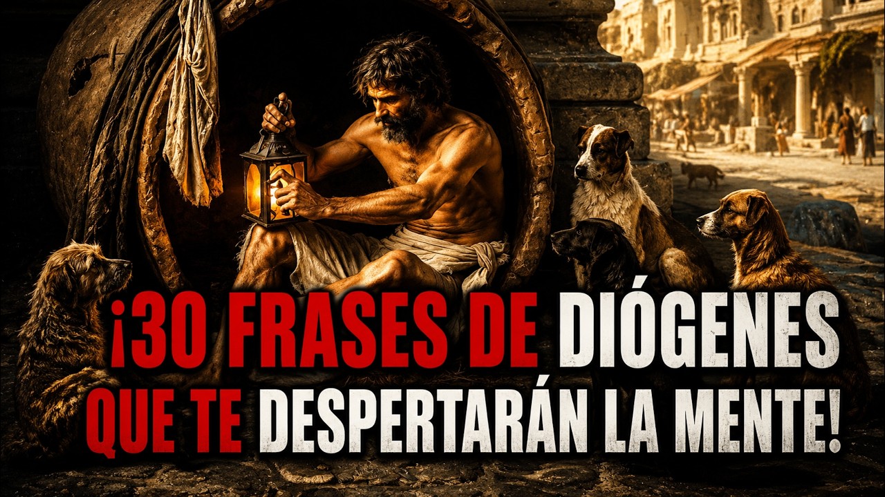 🔥🧠 Diógenes de Sinope: 30 Frases para Reflexionar sobre la Vida y la Libertad