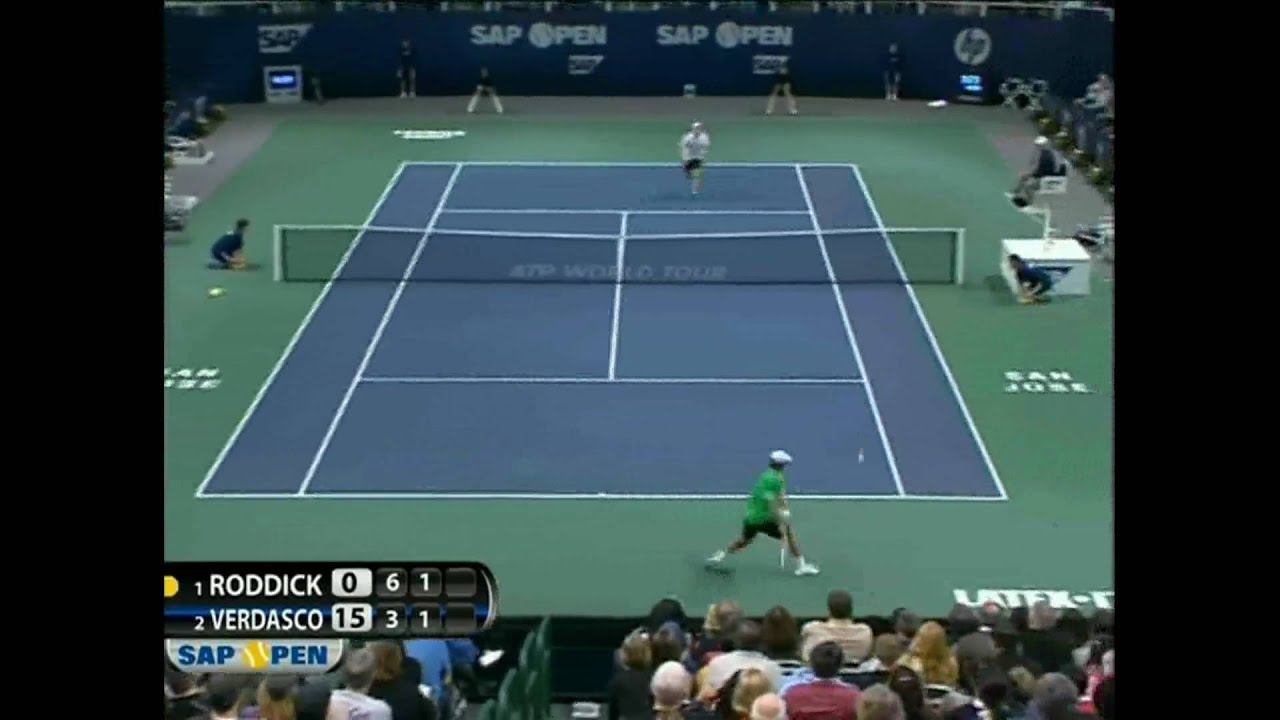 Verdasco vs Roddick  - SAP Open 2010 Final