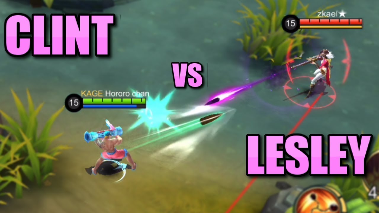 LESLEY VS CLINT PASSIVE DAMAGE AND FULL BUILD