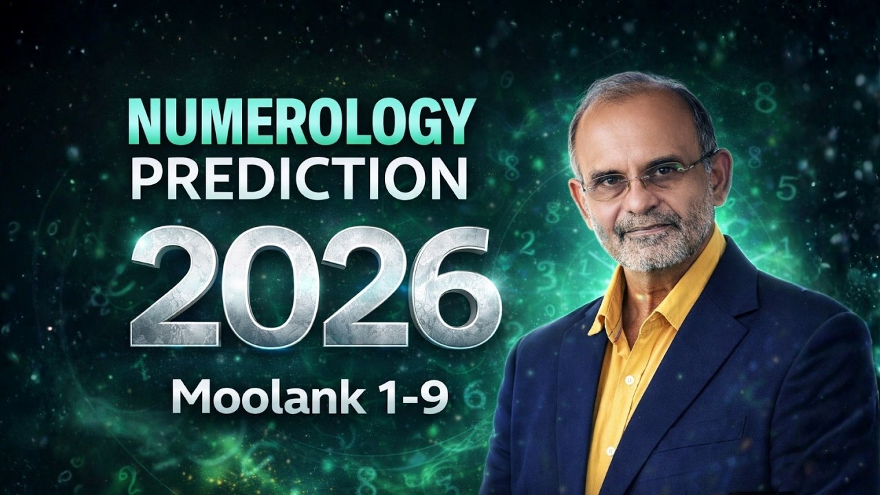2026 Numerology Predictions | Moolank 1 to 9 Secrets | 2026 Yearly Prediction