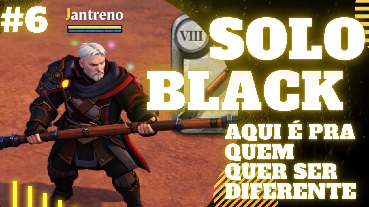 SOLO NA BLACK VS OQUE APARECER #albiononline