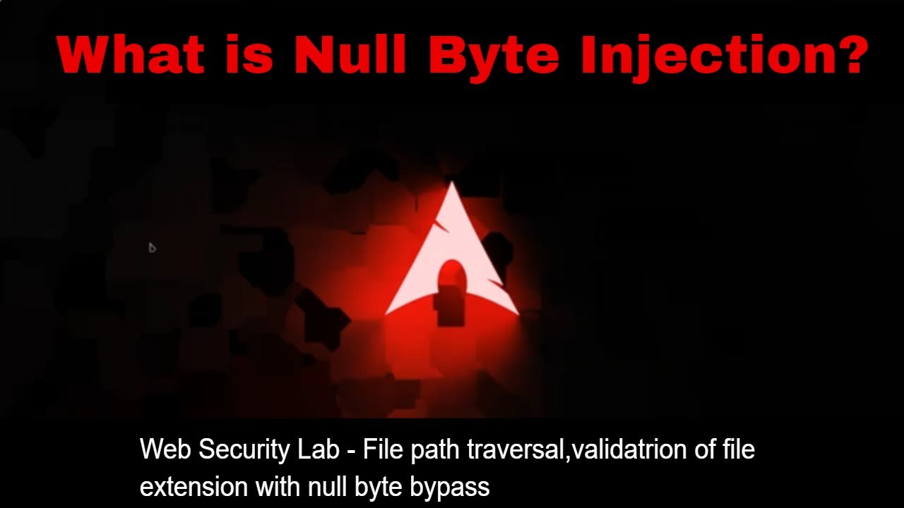 Directory Traversal Attack Using Null Byte Injection Security Bypass
