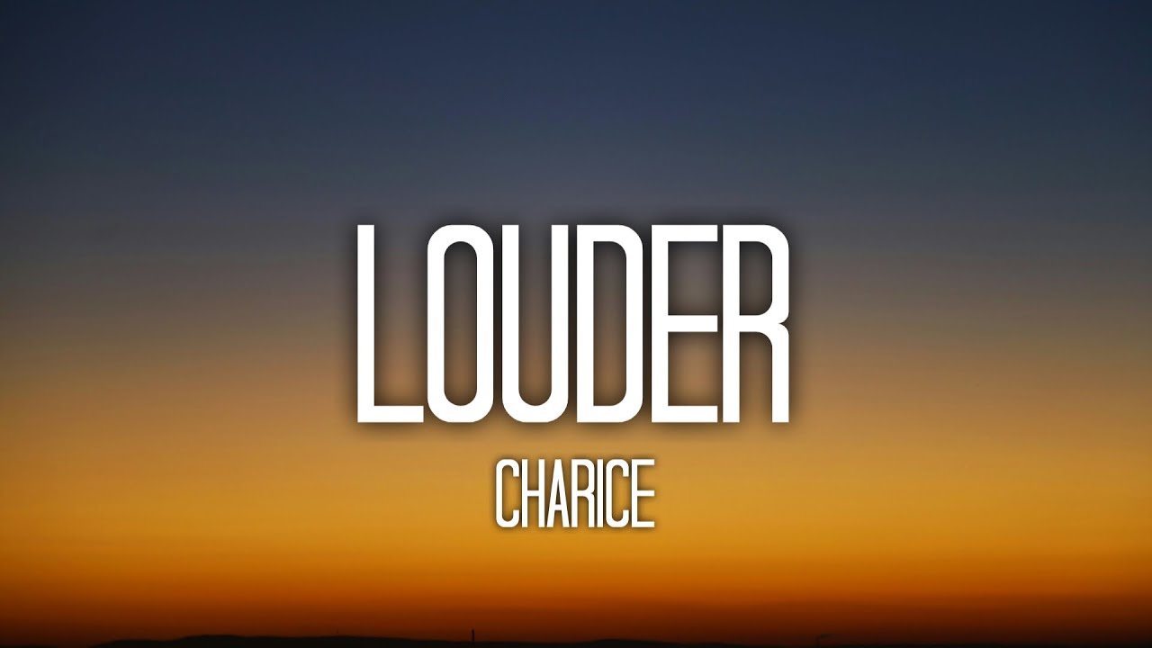 Charice - Louder (Lyrics)