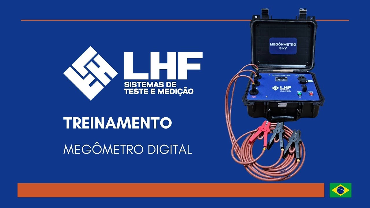 Treinamento - Megômetro Digital LHF