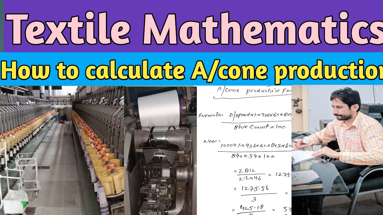 auto cone production calculation| production auto cone | how to calculate auto cone production